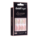 Goldfinger Luxury Press On Nails - GFL13 - by Kiss - Waba Hair and Beauty Supply