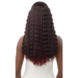Perla Sleek Lay Part Synthetic Lace Front Wig By Outre