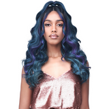 Eleanor - MLF418 - Updo Revolution 13" x 2" Hand-Tied Deep Synthetic Lace Front Wig by Bobbi Boss