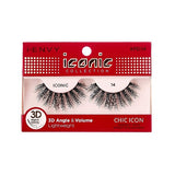 i•Envy - KPEI14 - 3D Iconic Collection Chic 3D Lashes By Kiss