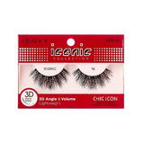 i•Envy - KPEI16 - 3D Iconic Collection Chic 3D Lashes By Kiss