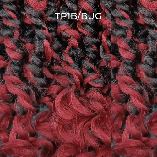 24" Knotless Passion Twist 2X Crochet Braiding Hair By Bobbi Boss