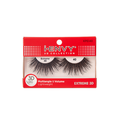 i•Envy - KPEI40 - 3D Iconic Collection Extreme 3D Lashes By Kiss