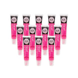 [ 3 & 6 Pack ] Lip Gel Gloss Bubble Gum By NICKA K New York - Waba Hair and Beauty Supply