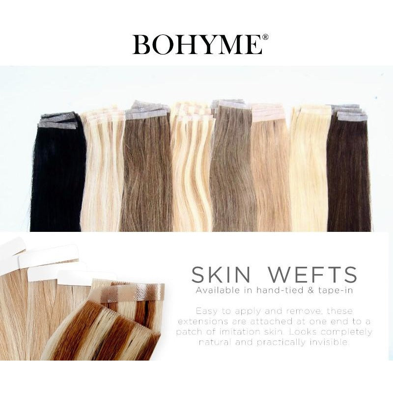 18" & 22" Skin Weft 1.5" Adhesive Tape In Extensions 100% Remy Human Hair By Bohyme - Waba Hair and Beauty Supply