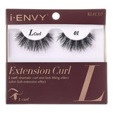 i•Envy - KLEC07 - L Curl Extension Curl Invisible Band Lashes By Kiss