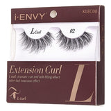 I Envy - KLEC08 - L Curl Extension Curl Invisible Band Lashes By Kiss - Waba Hair and Beauty Supply