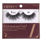 I Envy - KLEC09 - L Curl Extension Curl Invisible Band Lashes By Kiss - Waba Hair and Beauty Supply