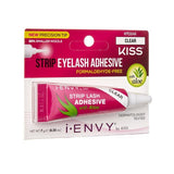 Aloe Infused Strip Lash Glue - Clear - By Kiss - Waba Hair and Beauty Supply