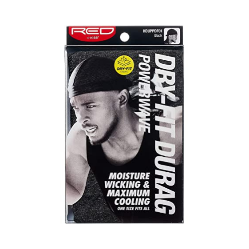 Dry-Fit Durag Power Wave - Red By Kiss