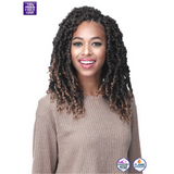 [BUY 5 + 1 FREE] 12" Nu Locs Distressed Butterfly Locs Curly Tips 2X by Bobbi Boss