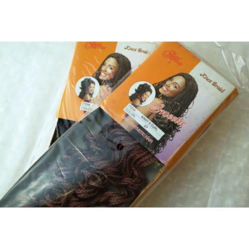 20" Knot S Curl Synthetic Crochet Braid Hair By Jazz Wave - Waba Hair and Beauty Supply