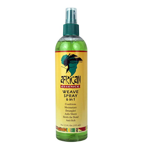 African Essence 6 in 1 Weave Hair Care Spray for Human & Synthetic Hair 12oz - Waba Hair and Beauty Supply