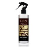 5 Second Detangler For Wigs Spray best for Human & Synthetic Hair By Ebin New York Natural - 8.5 oz - Waba Hair and Beauty Supply