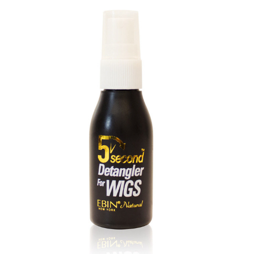5 Second Detangler for Wigs Spray for Human & Synthetic Hair by Ebin New York Natural - 2 oz - Waba Hair and Beauty Supply