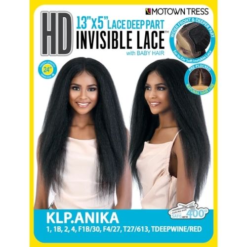 KLP.Anika Synthetic 13 x 5" Premium Lace Front Wig By Motown Tress