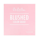 Medium Blushed Color Quad 4 Blush Palette by BeBella Cosmetics