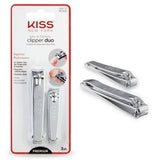 Nail & Toenail Clipper Duo Pedicure and Manicure Kit by Kiss