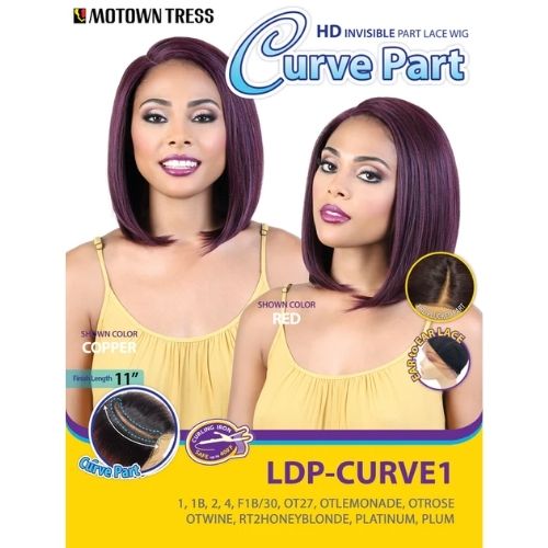 LDP-Curve1 Synthetic Premium Lace Front Wig By Motown Tress