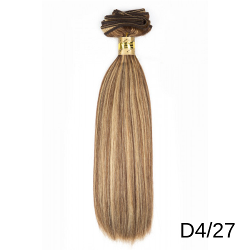 Silky Straight Gold 100% Remy Human Hair Extensions 18" & 22" By Bohyme - Waba Hair and Beauty Supply