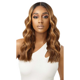 Dariana Sleek Lay Part Synthetic Lace Front Swiss Lace Wig By Outre