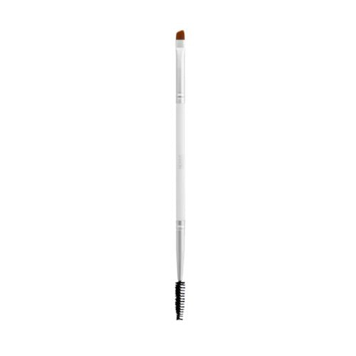 Duo Eyebrow Precision Angled Brush with Spoolie by Nicka K