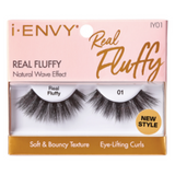 i•Envy Real Fluffy 01 - IY01 Synthetic Eyelashes by Kiss