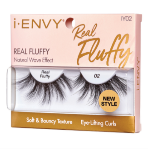 i•Envy Real Fluffy 02 - IY02 Synthetic Eyelashes by Kiss