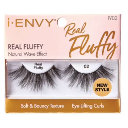 i•Envy Real Fluffy 02 - IY02 Synthetic Eyelashes by Kiss