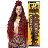 King Braid Tips Body Wave 28" 3X Braid Crochet Hair by Bobbi Boss - Waba Hair and Beauty Supply