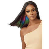 Kimia Color Bomb Swiss Synthetic Lace Front Wig By Outre