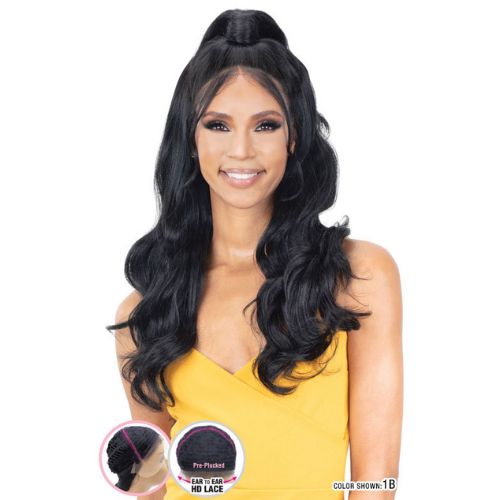 Kisses Ear-to-Ear HD Free Parting Synthetic Lace Front Wig By Mayde Beauty