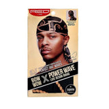 Bow Wow X Power Wave Luxe Design Durag - Red by Kiss