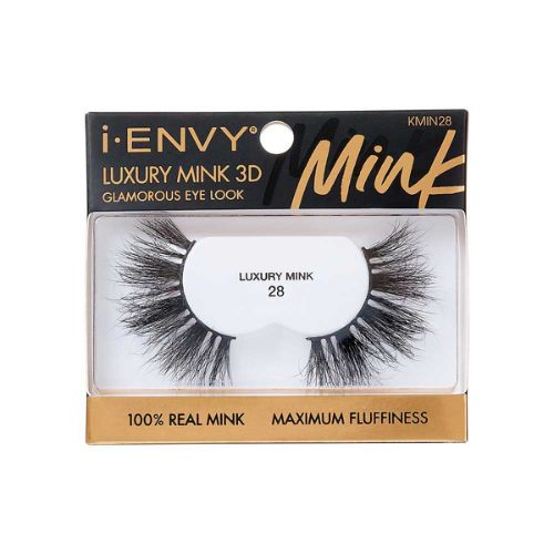 i•Envy - KMIN28 - Luxury Mink 3D Glamorous Eye Look Lashes By Kiss