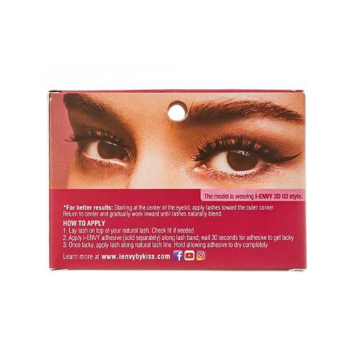 i•Envy - KPEI01 - 3D Iconic Collection Chic 3D Lashes By Kiss