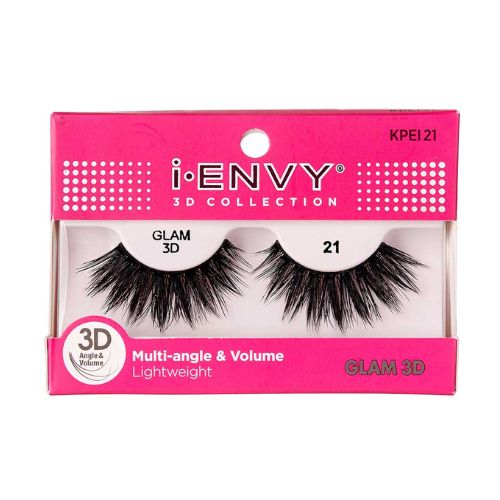 i•Envy - KPEI21 - 3D Iconic Collection Glam 3D Lashes By Kiss