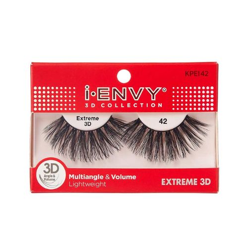i•Envy - KPEI42 - 3D Iconic Collection Extreme 3D Lashes By Kiss