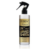 24 Hour Braid Sheen Hair Spray By Ebin New York Natural 8.5oz - Waba Hair and Beauty Supply