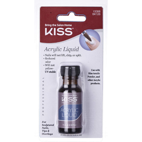 Acrylic Liquid - BK126 - by Kiss - Waba Hair and Beauty Supply