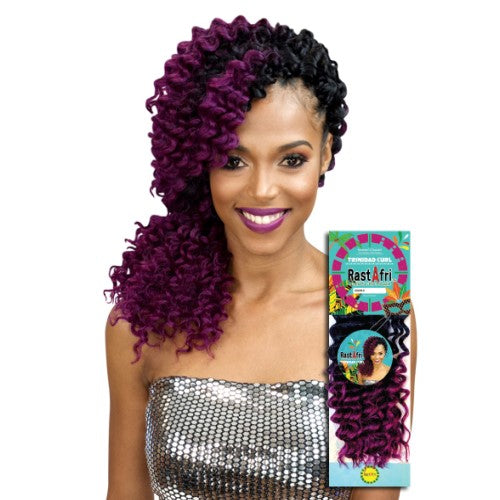 Kanekalon and Toyokalon Trinidad Curl Crochet Braid Hair by RastAfri - Waba Hair and Beauty Supply