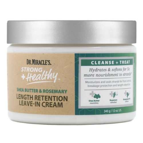 Strong + Healthy Length Retention Leave-In Cream (12 oz) by Dr. Miracle