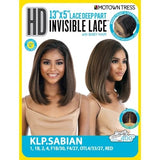 KLP.Sabian Synthetic Premium Lace Front Wig By Motown Tress