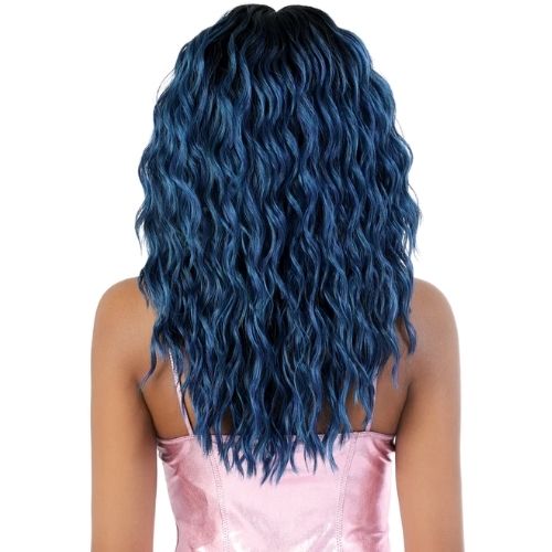 LDP-Spin18 Synthetic Premium Lace Part Wig By Motown Tress