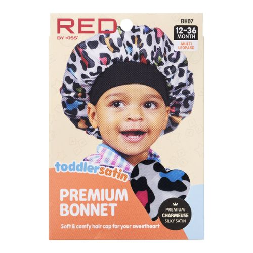 Toddler Premium Satin Bonnet 12-36 Months by Red By Kiss