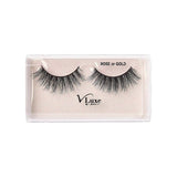 V-Luxe I Envy - VLEC01 Rose or Gold - 100% Virgin Remy Real Mink Lashes By Kiss - Waba Hair and Beauty Supply