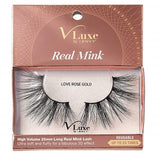 V-Luxe I Envy - VLEC06 Love Rose Gold - 100% Virgin Remy Real Mink Lashes By Kiss - Waba Hair and Beauty Supply