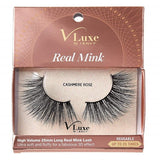 V-Luxe I Envy - VLEC07 Cashmere Rose - 100% Virgin Remy Real Mink Lashes By Kiss - Waba Hair and Beauty Supply